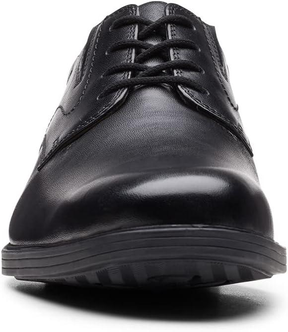 imageClarks Mens Whiddon Cap Oxford ShoesBlack Black Leather