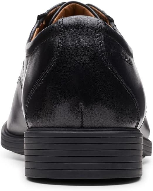 imageClarks Mens Whiddon Cap Oxford ShoesBlack Black Leather