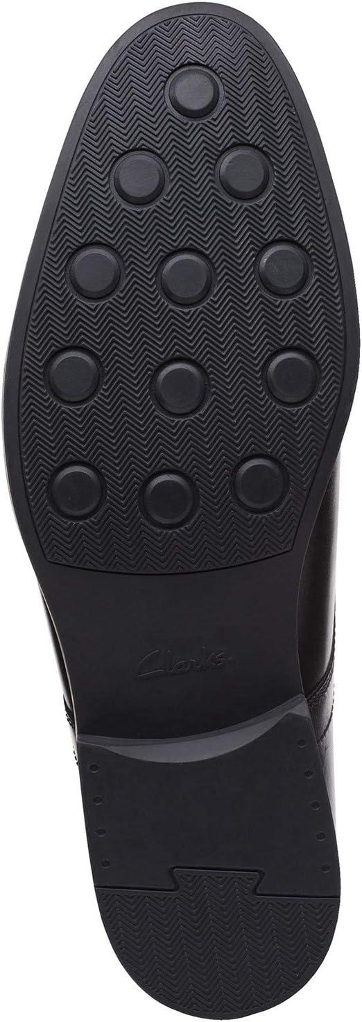 imageClarks Mens Whiddon Cap Oxford ShoesBlack Leather