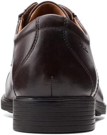 imageClarks Mens Whiddon Cap Oxford ShoesDark Brown Leather