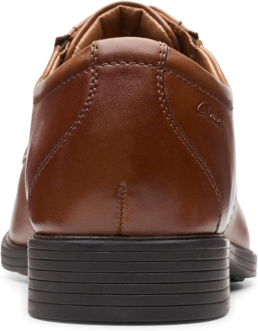 imageClarks Mens Whiddon Cap Oxford ShoesDark Tan