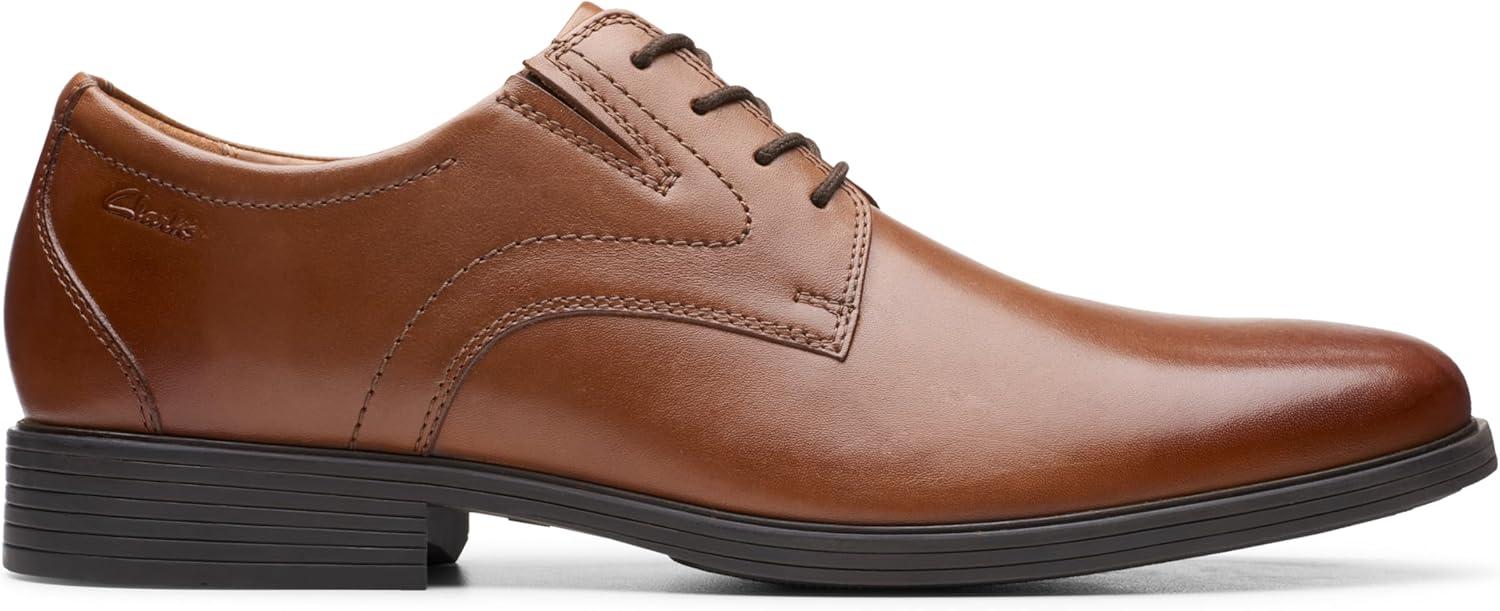 imageClarks Mens Whiddon Cap Oxford ShoesDark Tan
