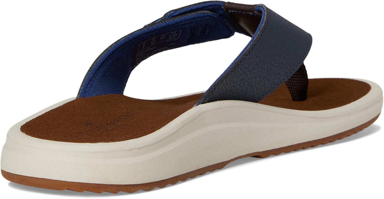 imageClarks Mens Breeze Cloudsteppers FlipFlopNavy Synthetic