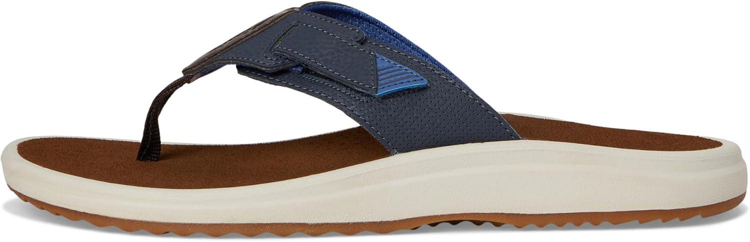 imageClarks Mens Breeze Cloudsteppers FlipFlopNavy Synthetic