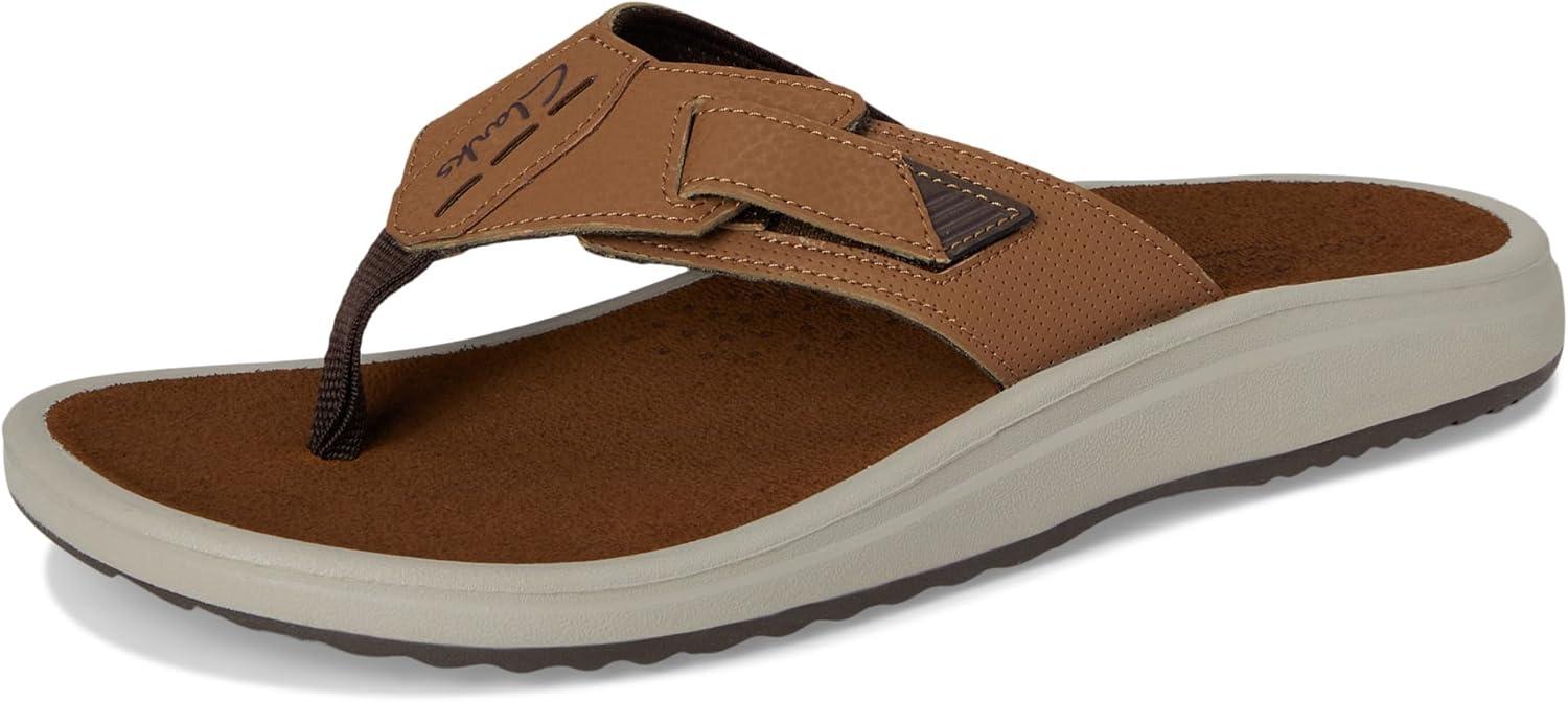 imageClarks Mens Breeze Cloudsteppers FlipFlopSand Synthetic
