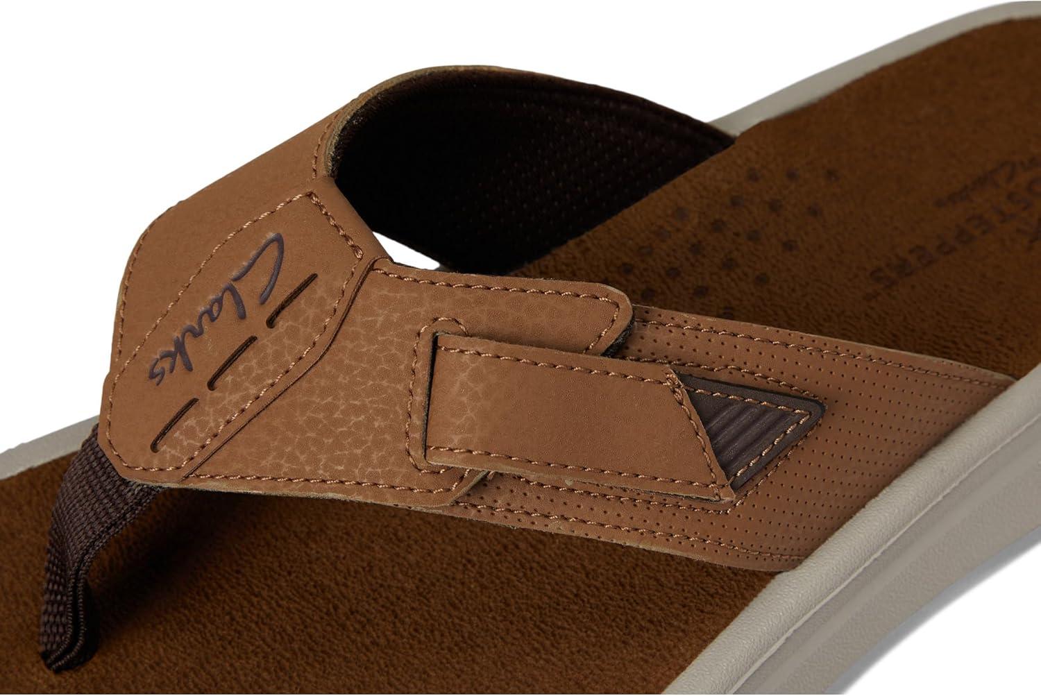 imageClarks Mens Breeze Cloudsteppers FlipFlopSand Synthetic