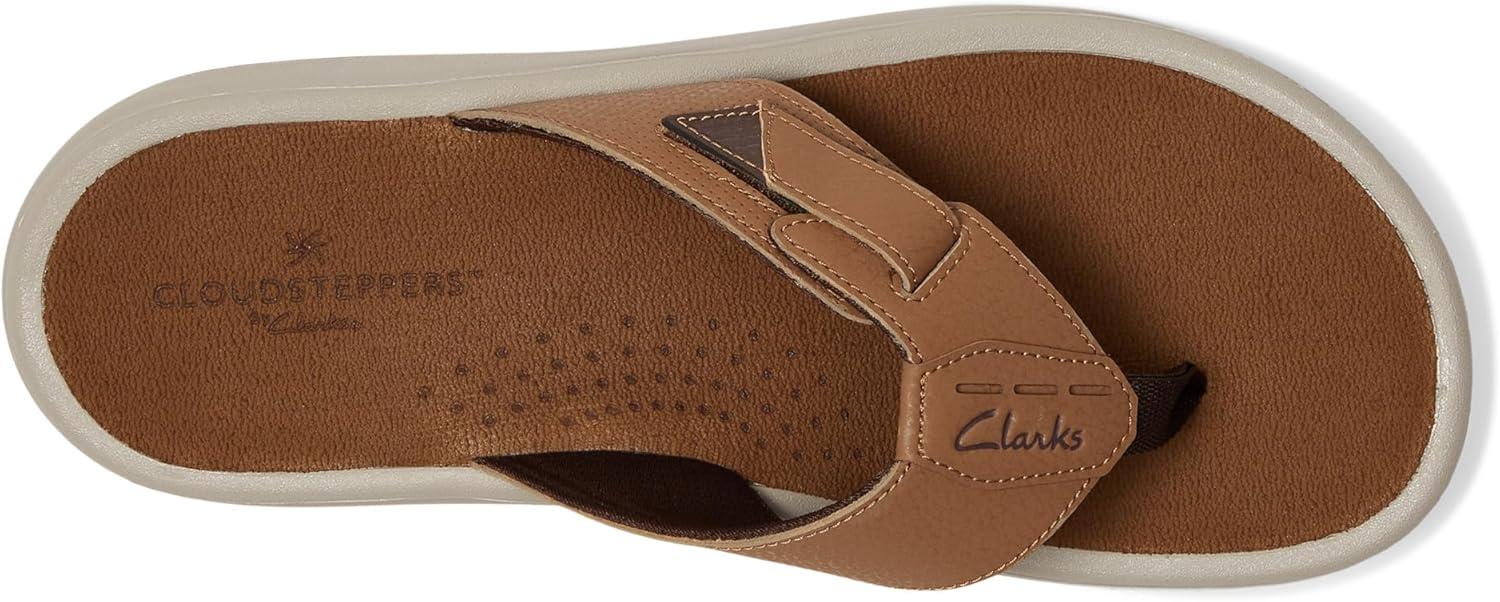 imageClarks Mens Breeze Cloudsteppers FlipFlopSand Synthetic
