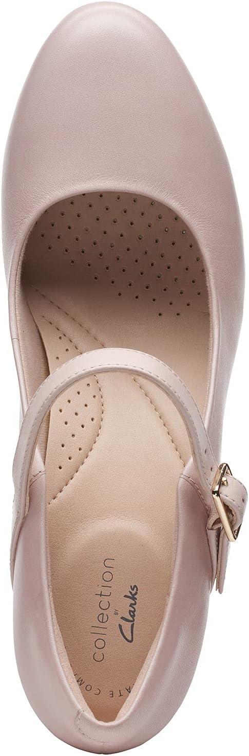 imageClarks Womens Ambyr Joy PumpDusty Rose Leather