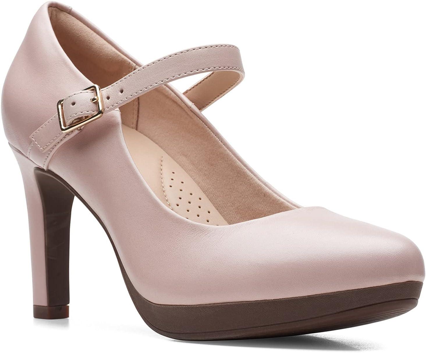 imageClarks Womens Ambyr Joy PumpDusty Rose Leather