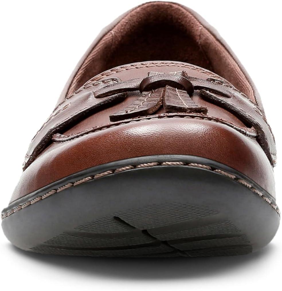 imageClarks Womens Ashland Bubble Slip On LoafersBrown Multi