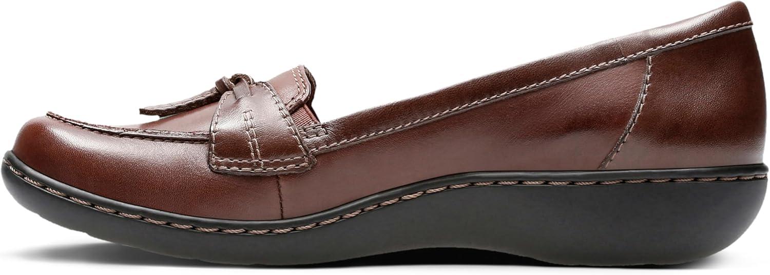 imageClarks Womens Ashland Bubble Slip On LoafersBrown Multi