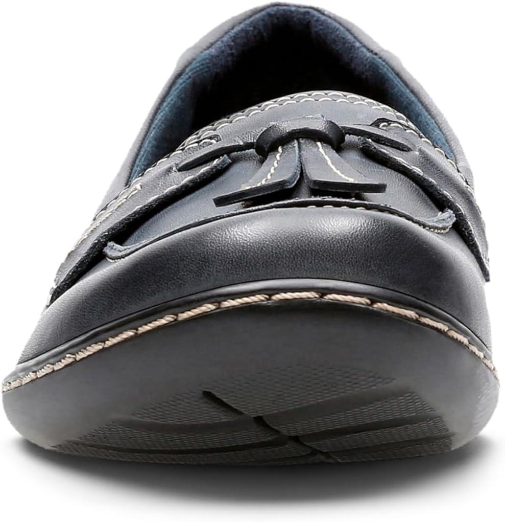 imageClarks Womens Ashland Bubble Slip On LoafersNavy
