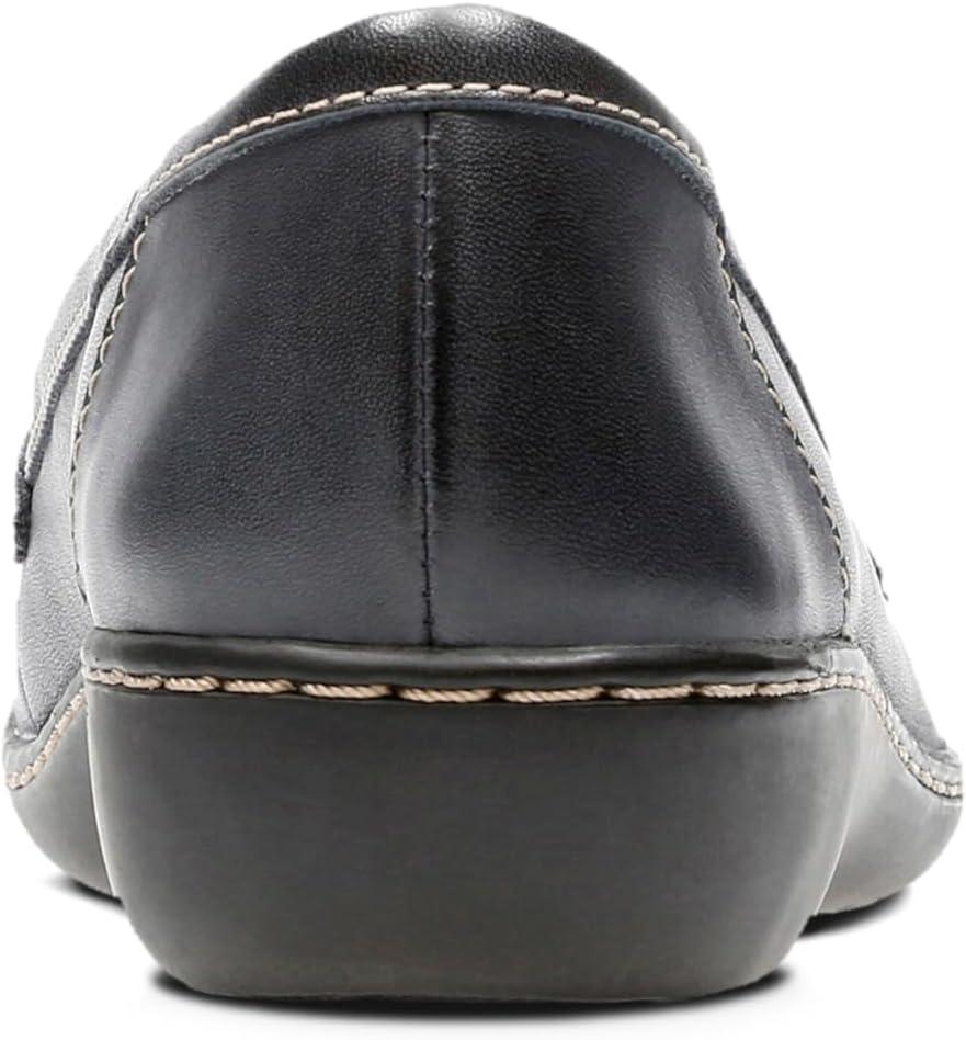 imageClarks Womens Ashland Bubble Slip On LoafersNavy