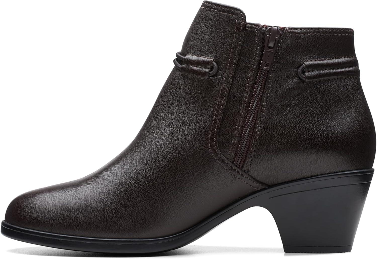 imageClarks Womens Emily 2 Kaylie BootsDark Brown Leather