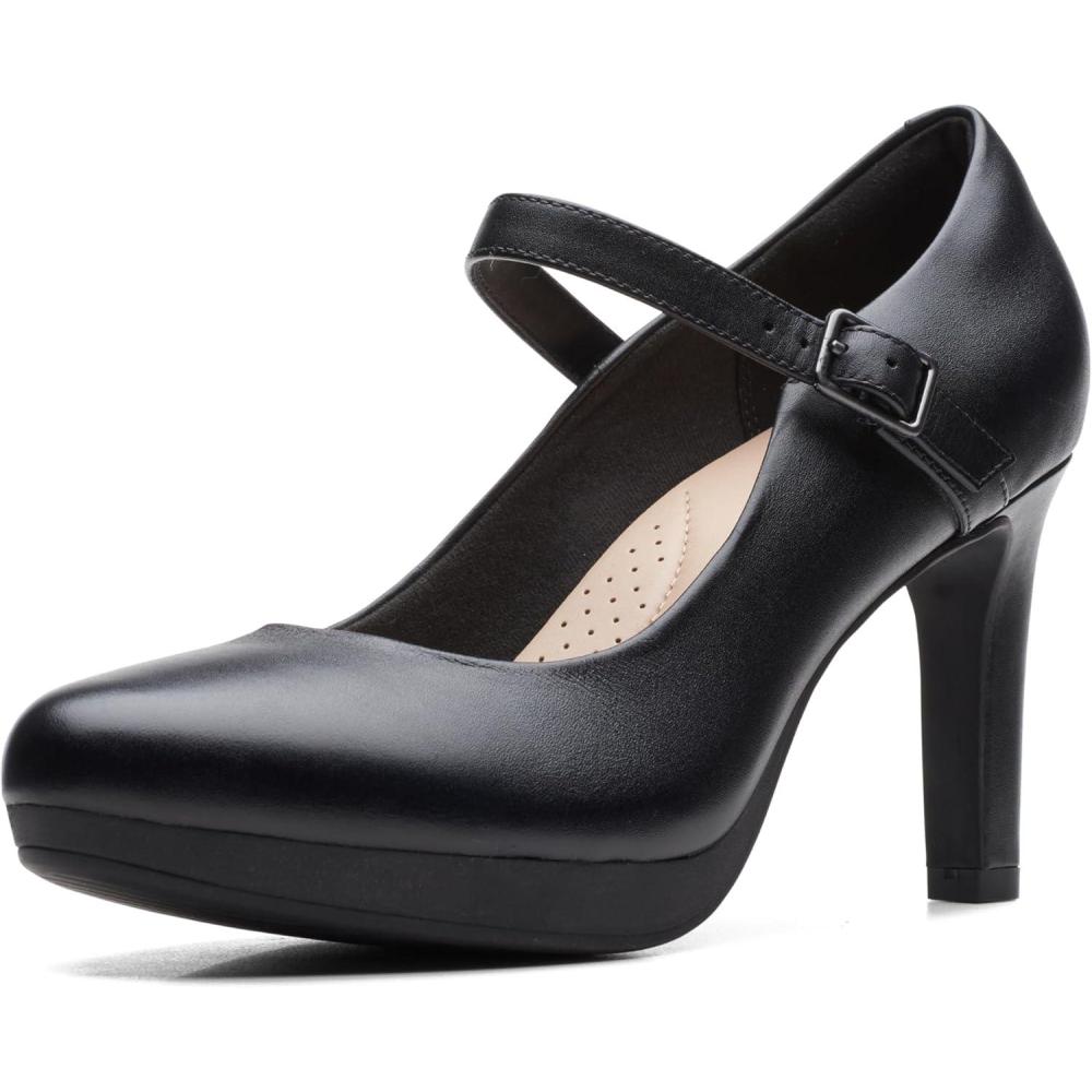 imageClarks Womens Ambyr Joy PumpBlack Leather