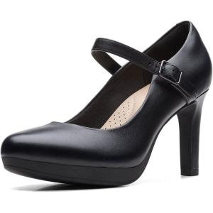 Clarks Women’s Ambyr Joy Pump(Black (Black Leather))