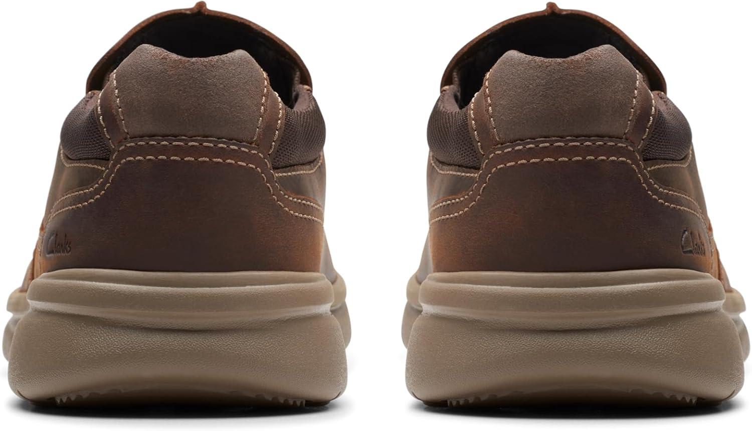 imageClarks Mens Bradley Free LoafersBeeswax Leather