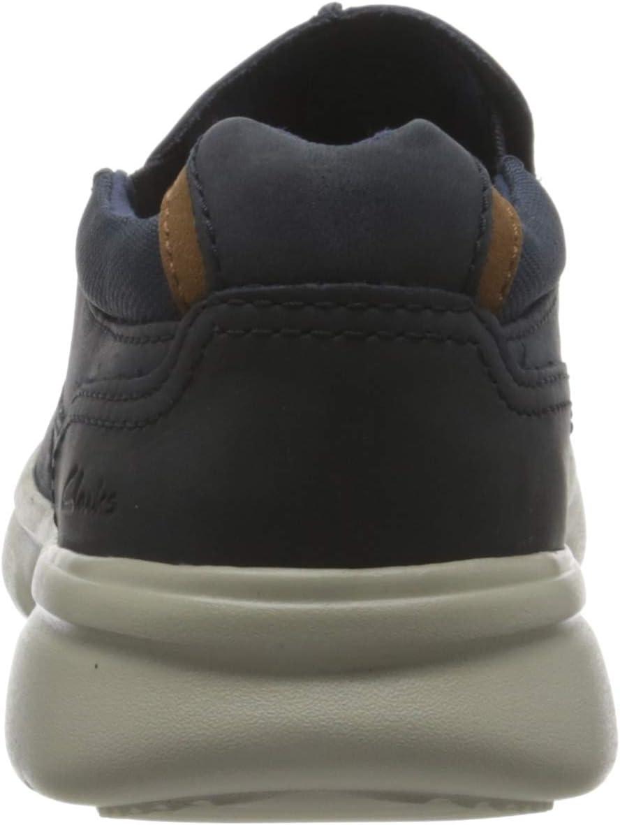 imageClarks Mens Bradley Free LoafersNavy Leather