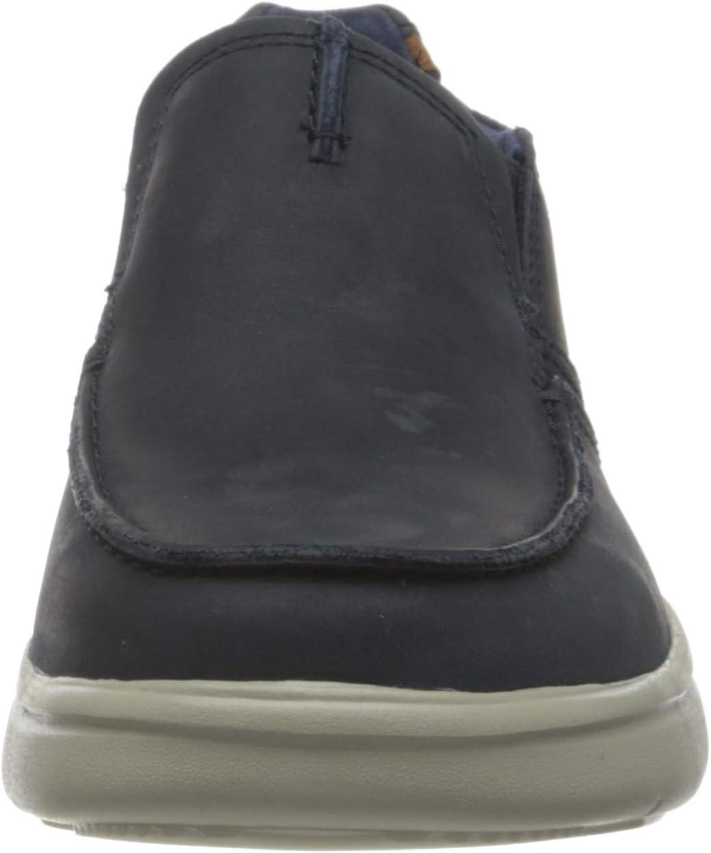 imageClarks Mens Bradley Free LoafersNavy Leather
