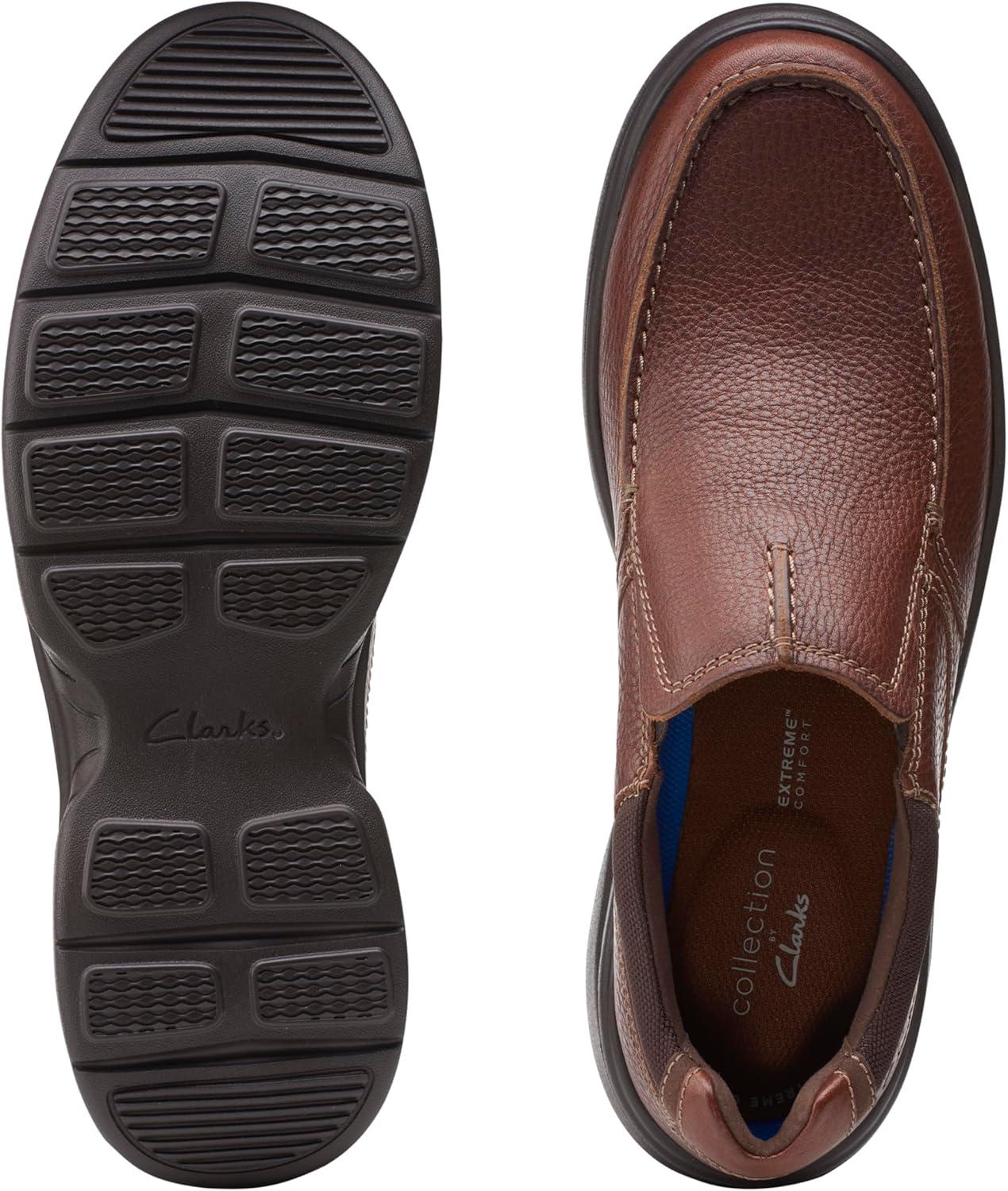 imageClarks Mens Bradley Free LoafersTan Tumbled