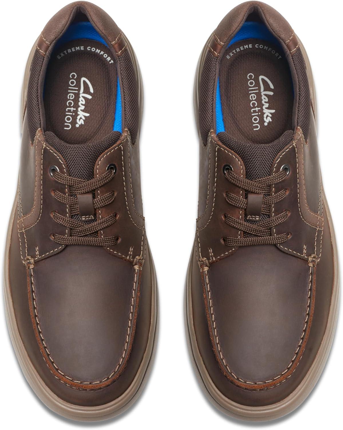 imageClarks Mens Bradley Vibe OxfordsBeeswax Leather