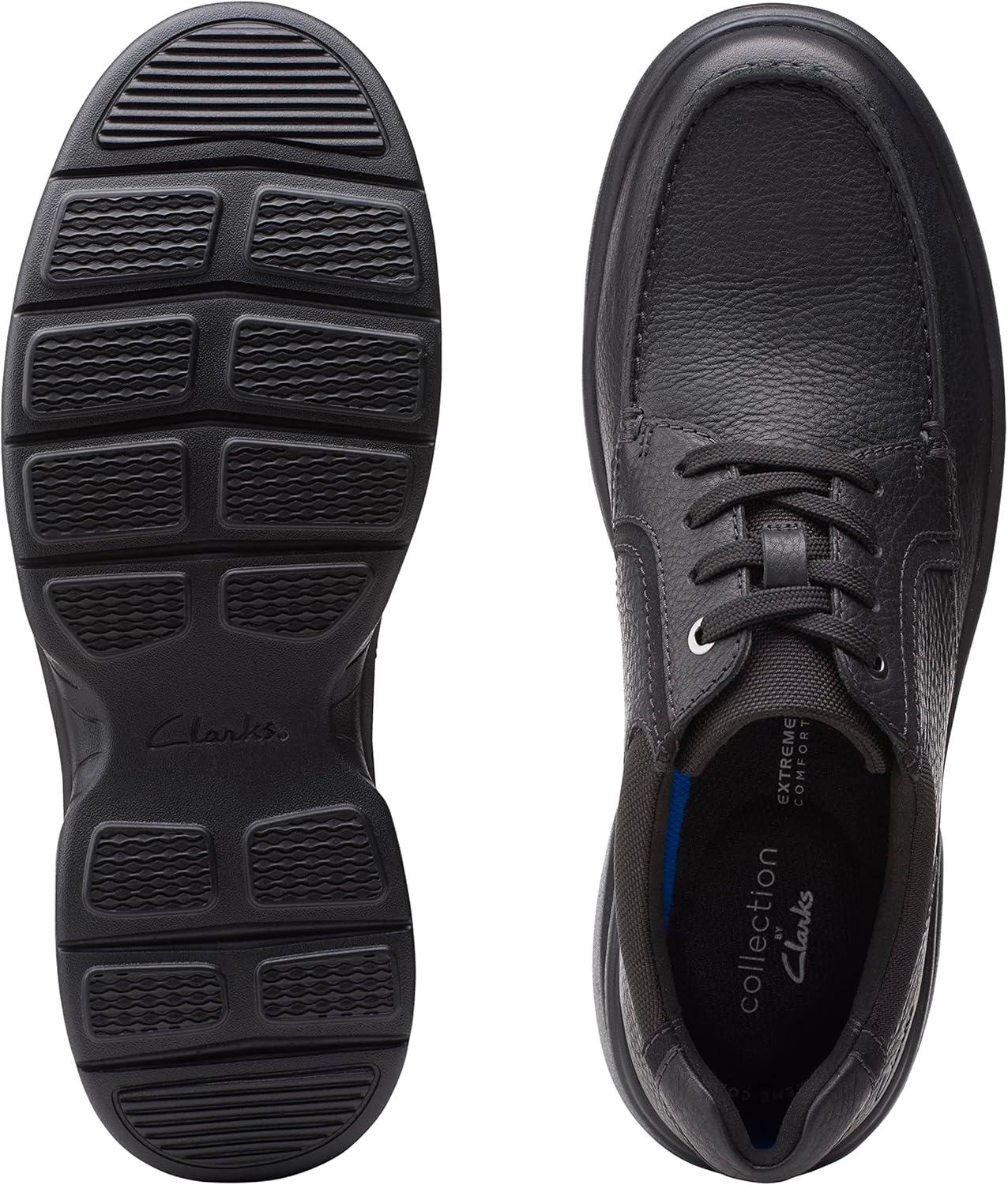 imageClarks Mens Bradley Vibe OxfordsBlack Tumbled