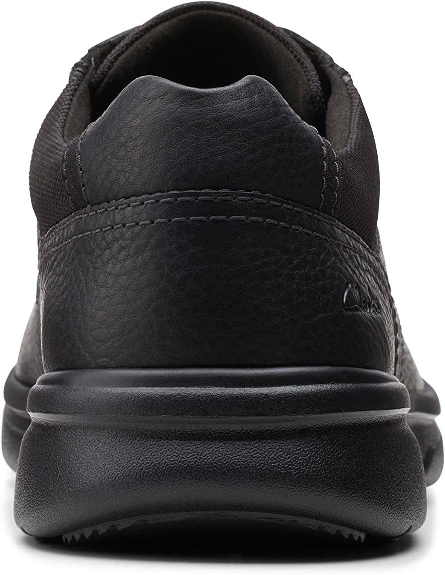 imageClarks Mens Bradley Vibe OxfordsBlack Tumbled Leather
