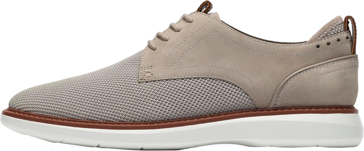 imageClarks Mens Brantin Plain OxfordGrey Knit
