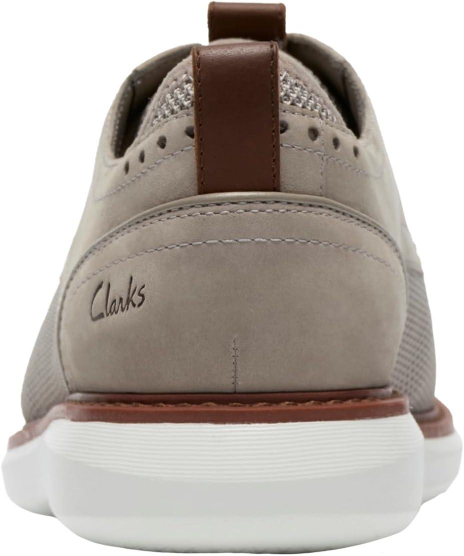 imageClarks Mens Brantin Plain OxfordGrey Knit