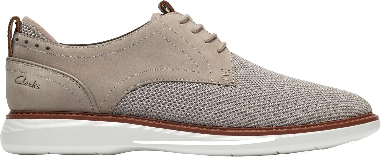 imageClarks Mens Brantin Plain OxfordGrey Knit