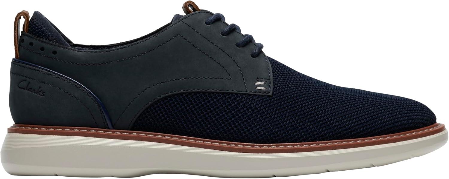 imageClarks Mens Brantin Plain OxfordNavy Knit