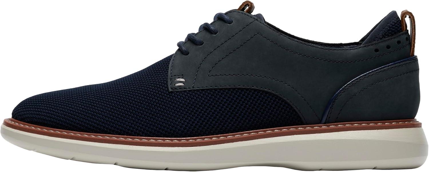 imageClarks Mens Brantin Plain OxfordNavy Knit