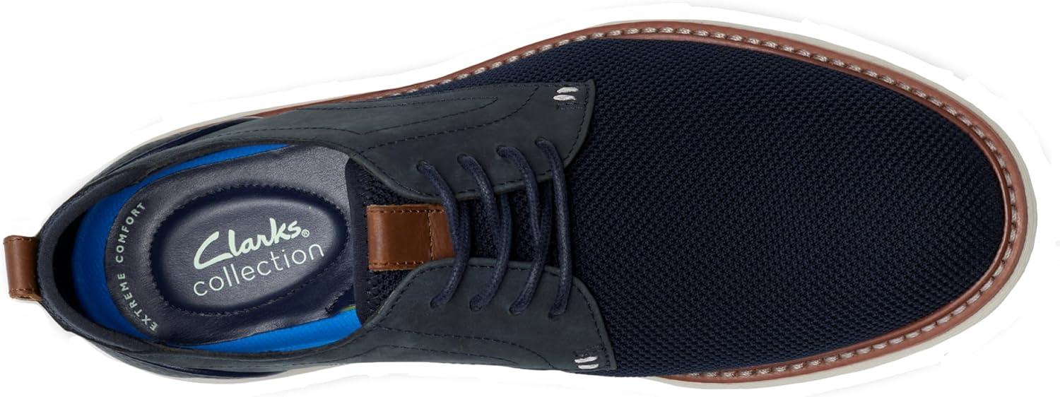 imageClarks Mens Brantin Plain OxfordNavy Knit