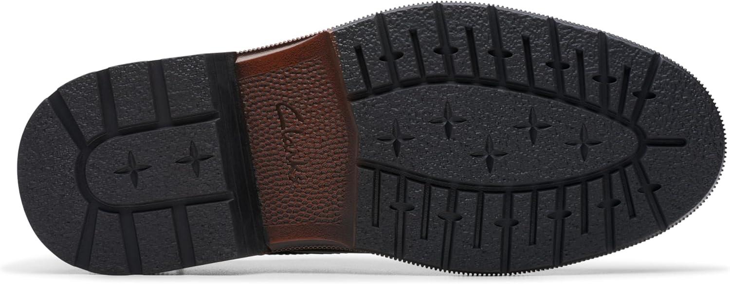 imageClarks Mens Burchill DerbyBlack Leather