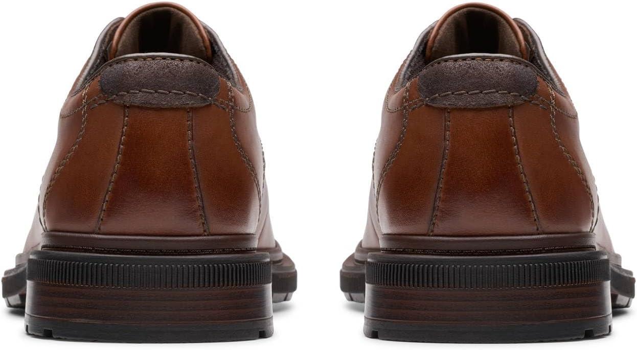 imageClarks Mens Burchill DerbyDark Tan Leather