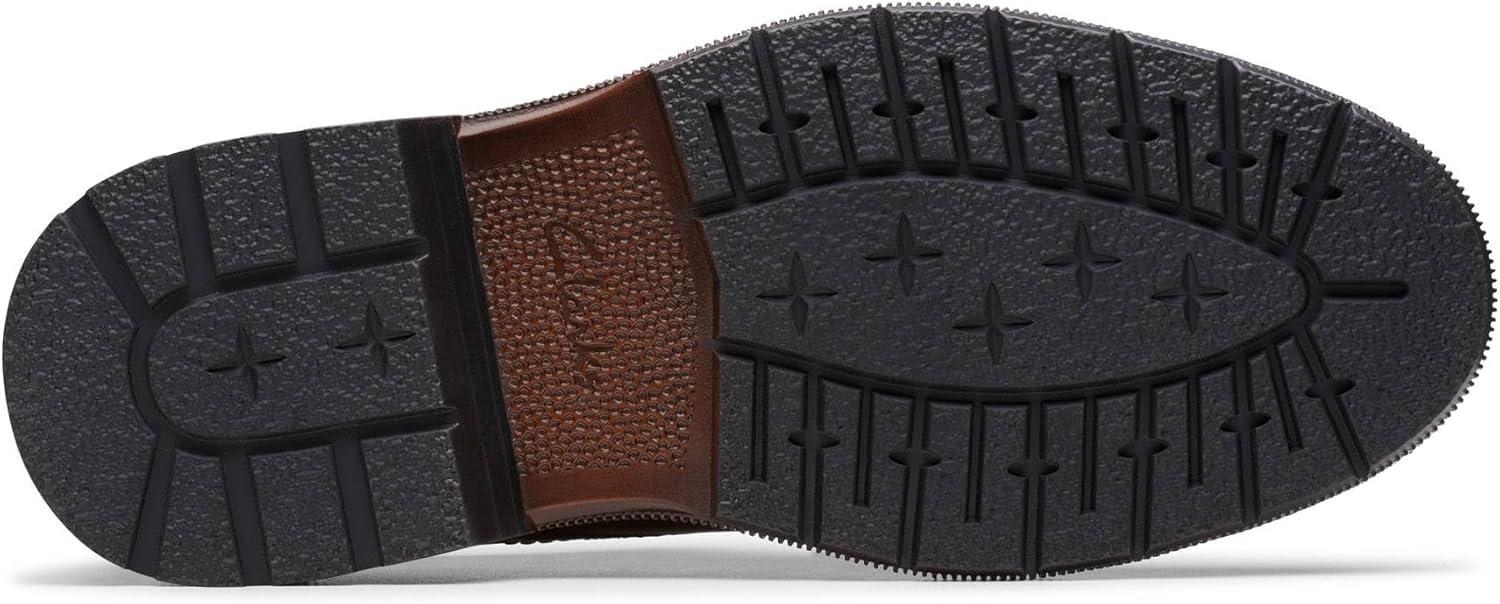 imageClarks Mens Burchill DerbyDark Tan Leather