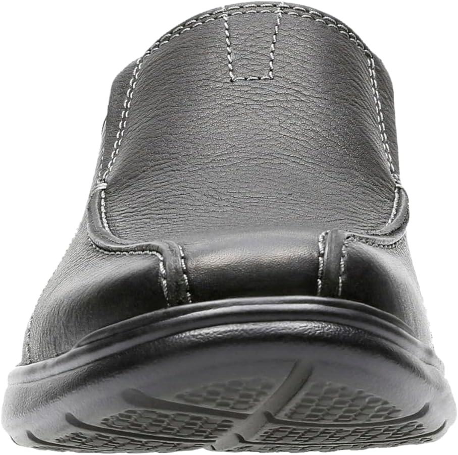 imageClarks Mens Cotrell Step SlipOn LoafersBlack Oily