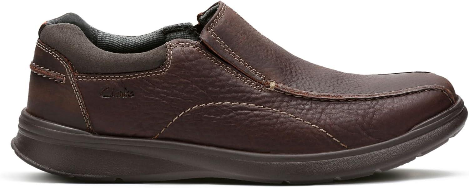 imageClarks Mens Cotrell Step SlipOn LoafersBraun Brown Oily Leather