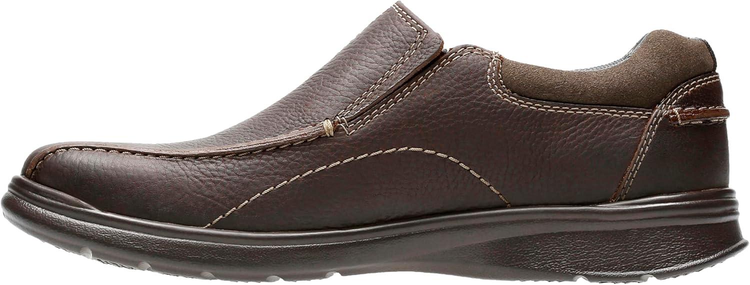 imageClarks Mens Cotrell Step SlipOn LoafersBrown Oily