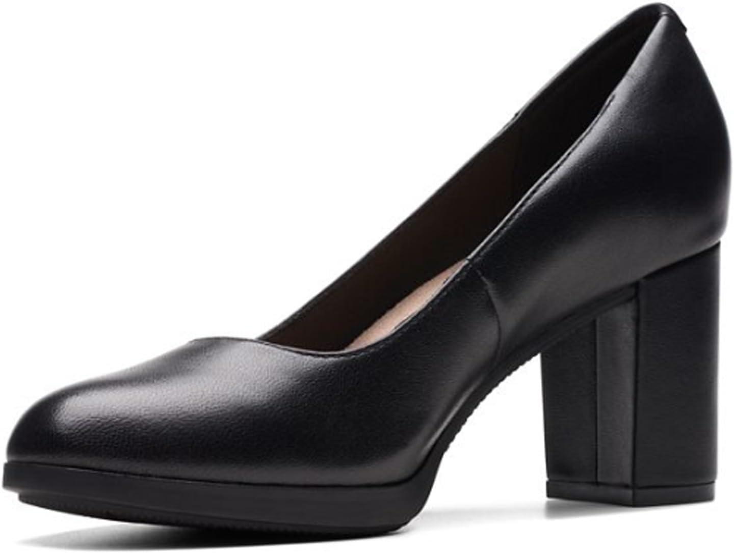 imageClarks Womens Bayla SkipBlack Leather