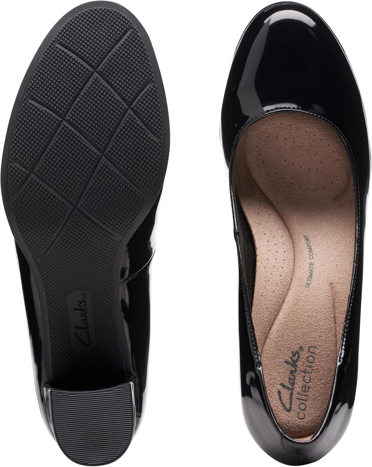 imageClarks Womens Bayla SkipBlack Patent Synthetic