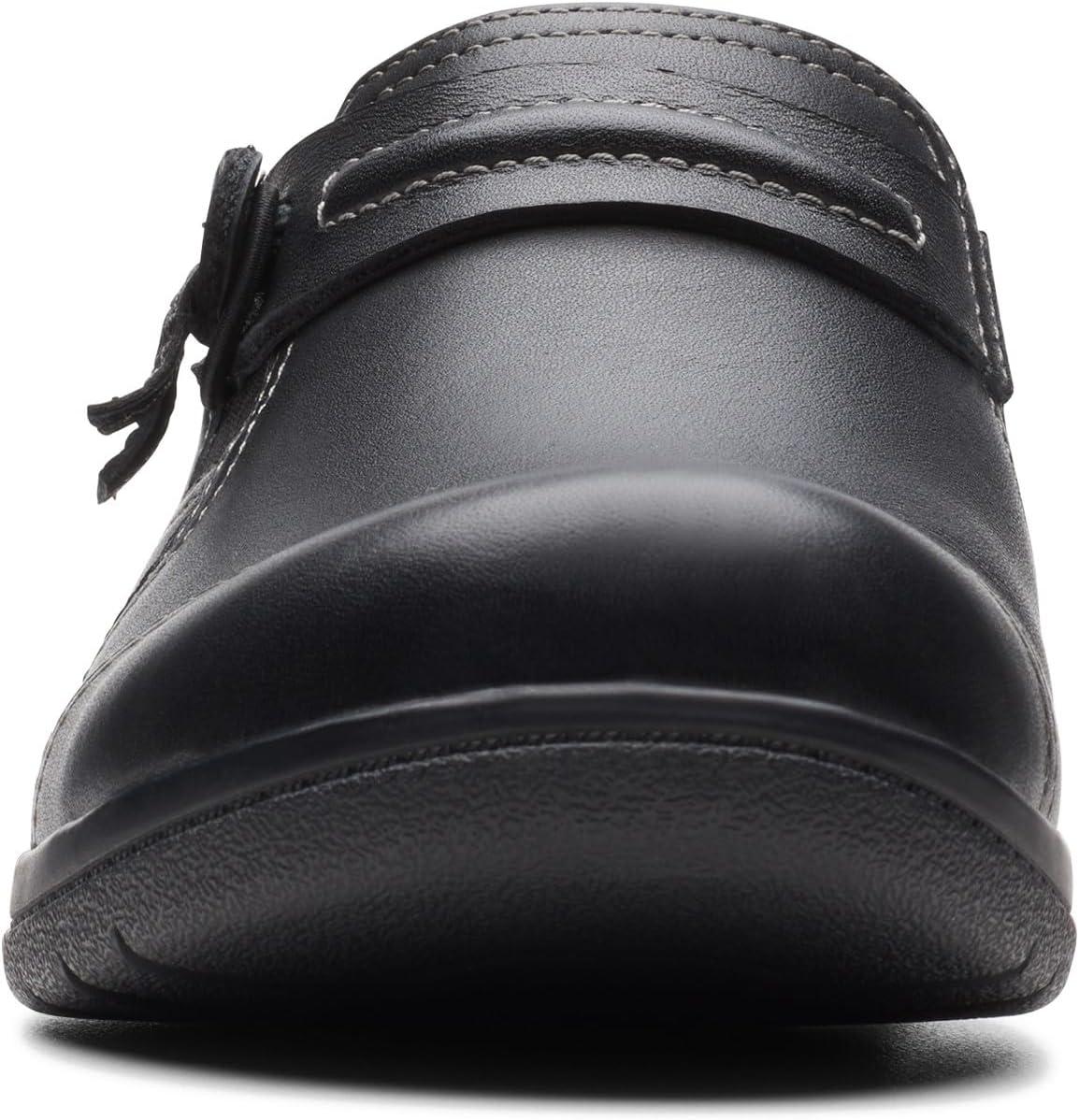 imageClarks Womens Cheyn Madi PullOn LoafersBlack Smooth Leather