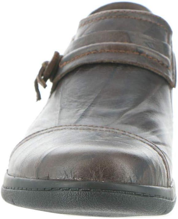 imageClarks Womens Cheyn Madi PullOn LoafersDark Brown Tumbled Leather