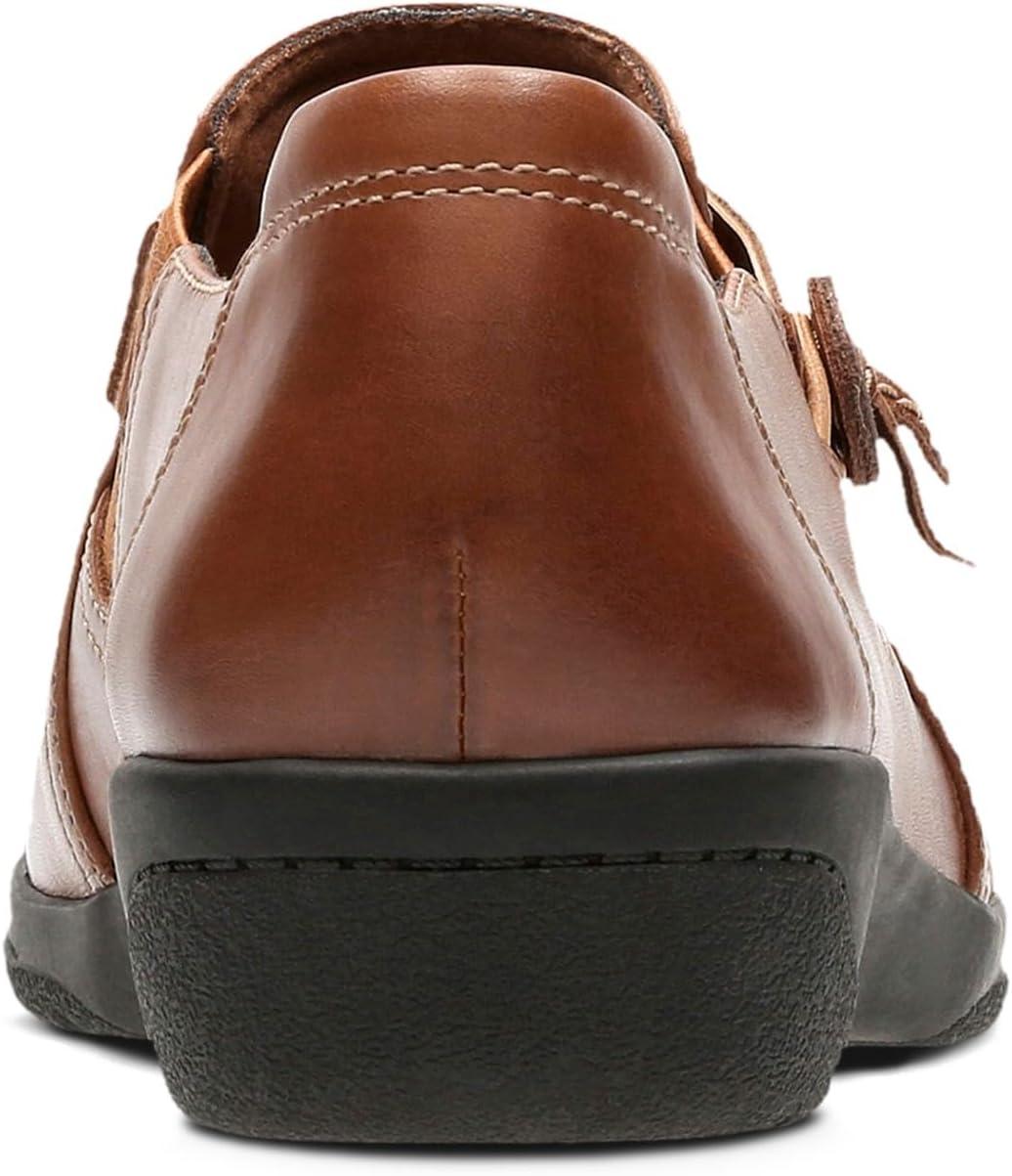 imageClarks Womens Cheyn Madi PullOn LoafersDark Tan Leather
