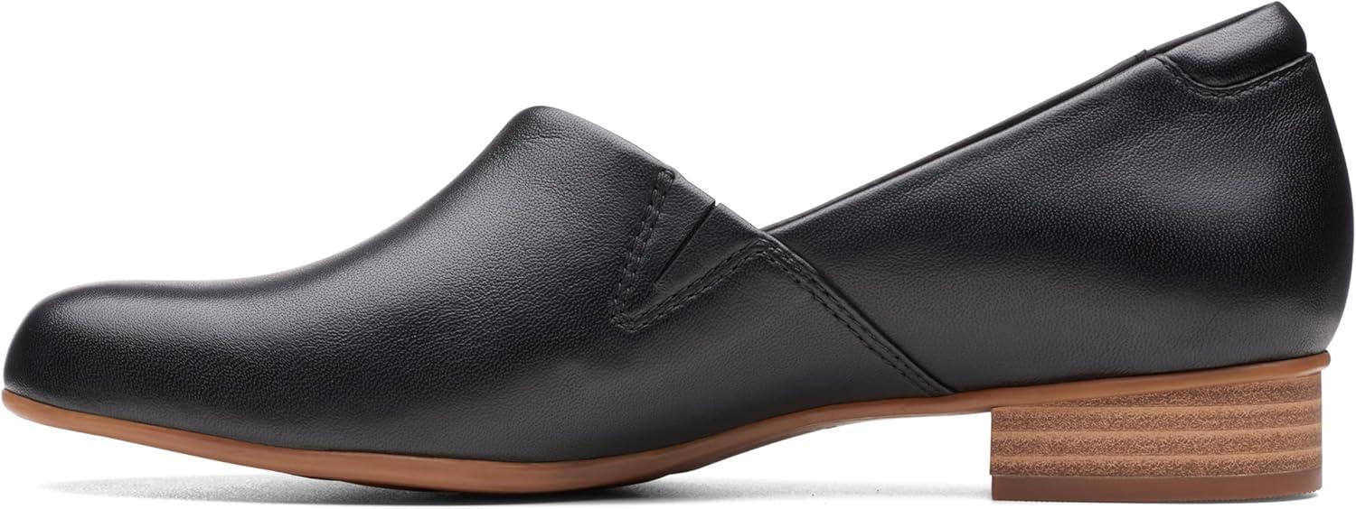 imageClarks Womens Juliet Palm LoaferBlack Leather