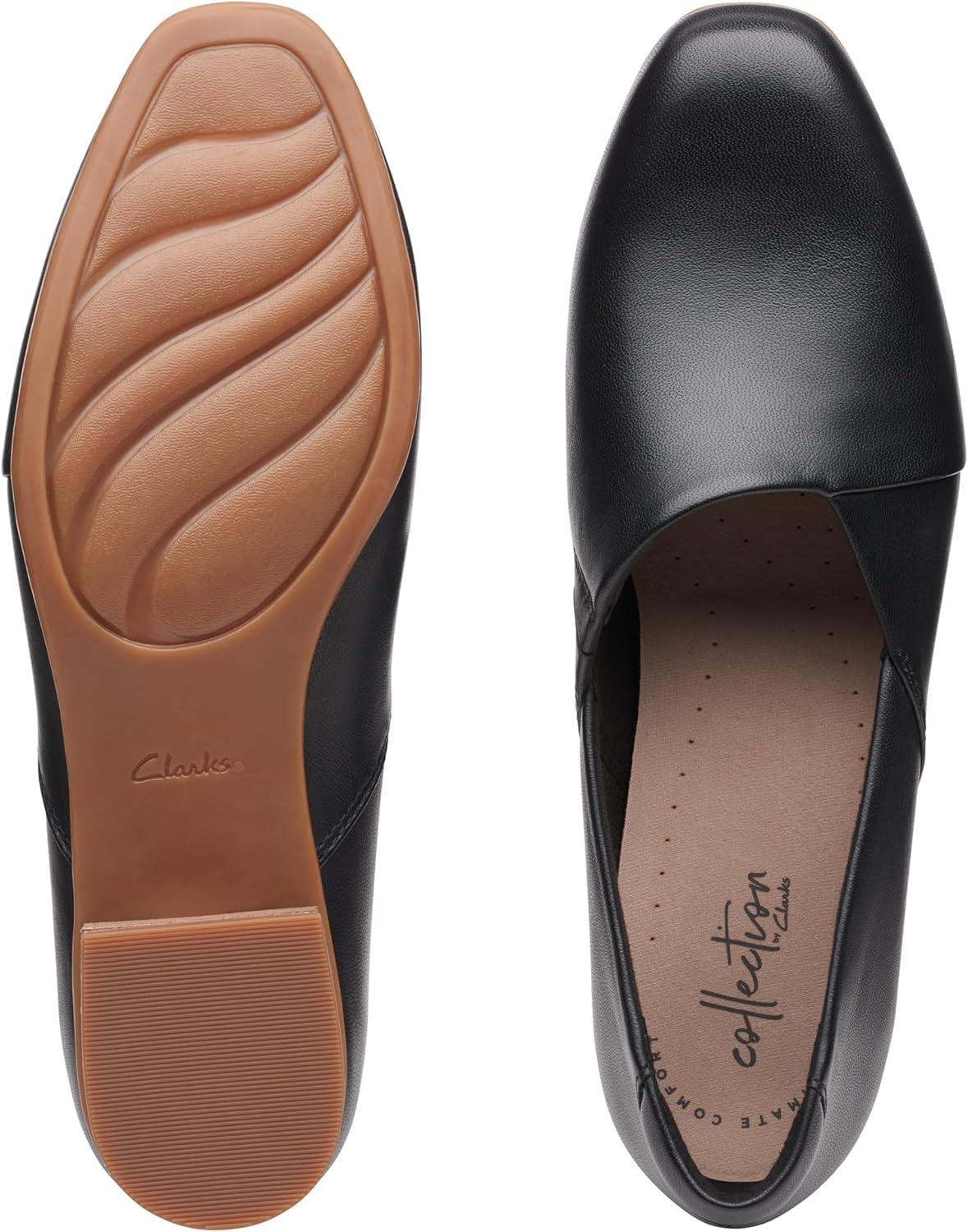 imageClarks Womens Juliet Palm LoaferBlack Leather