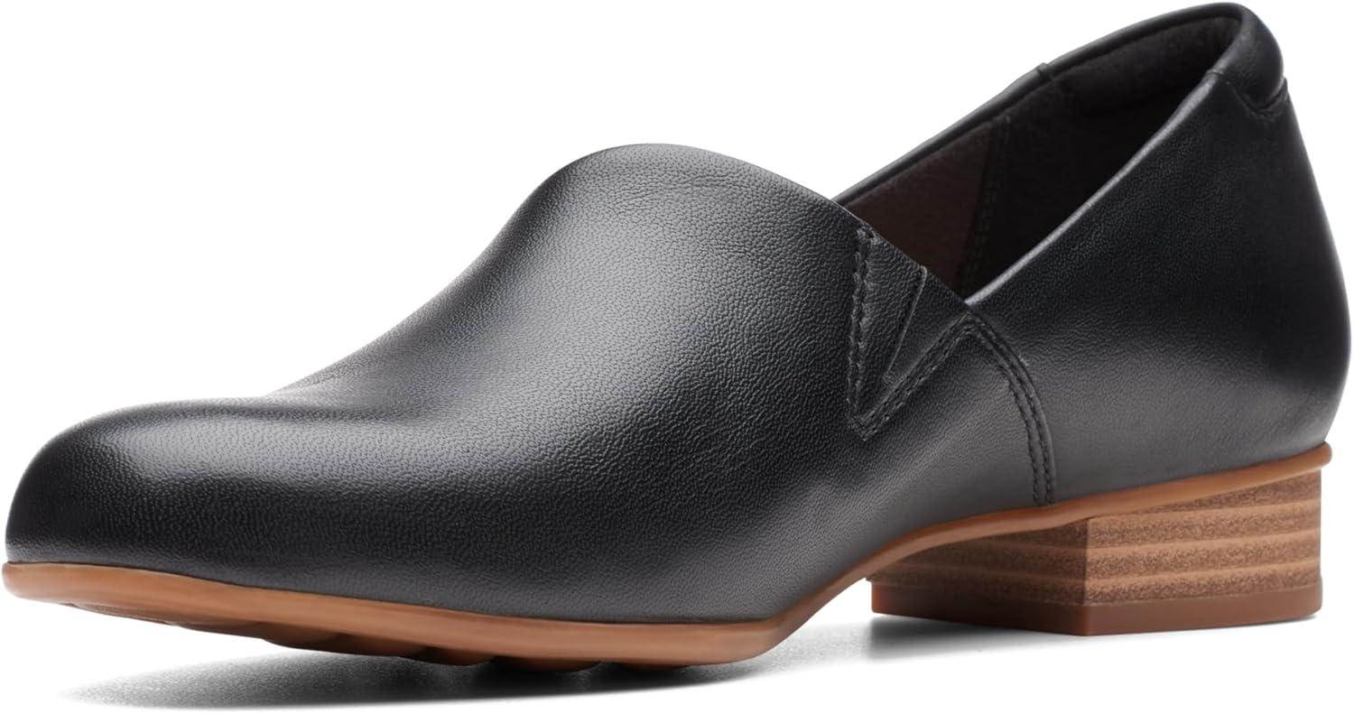 imageClarks Womens Juliet Palm LoaferBlack Leather