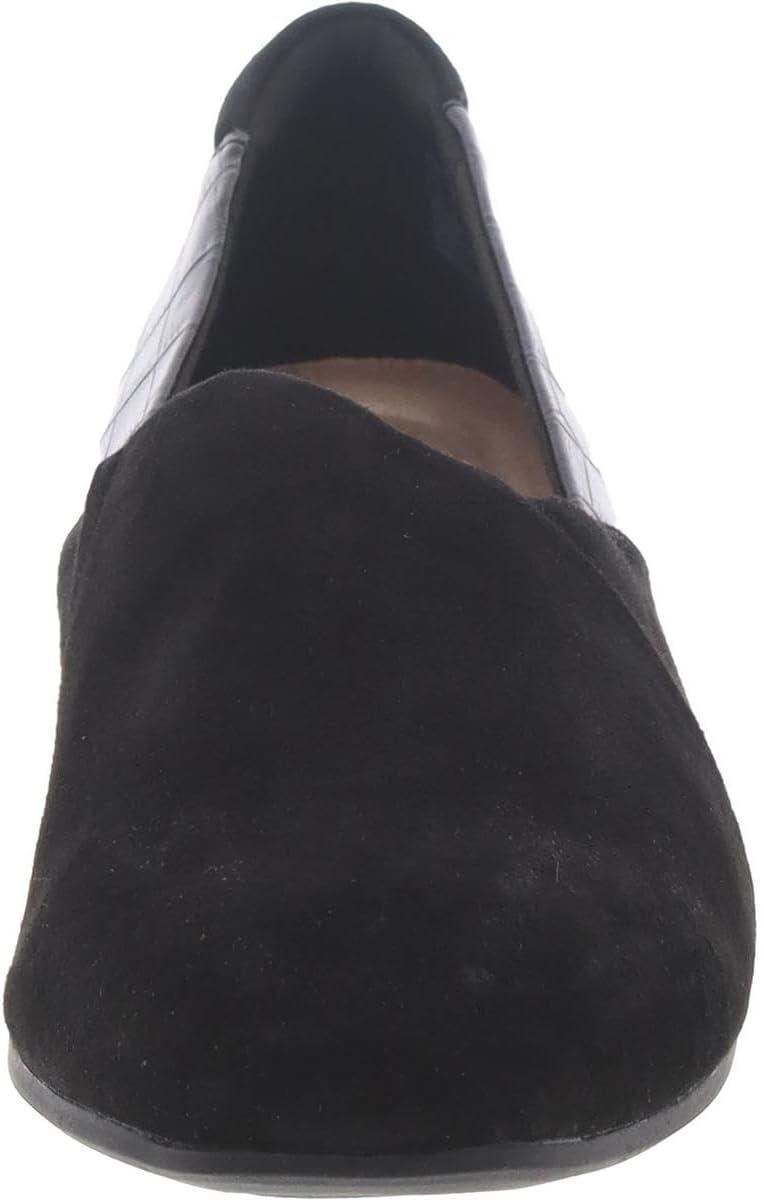 imageClarks Womens Juliet Palm LoaferBlack Suede