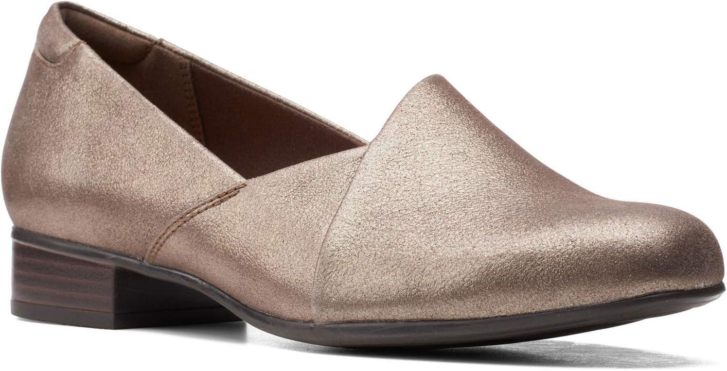 imageClarks Womens Juliet Palm LoaferMetallic Leather