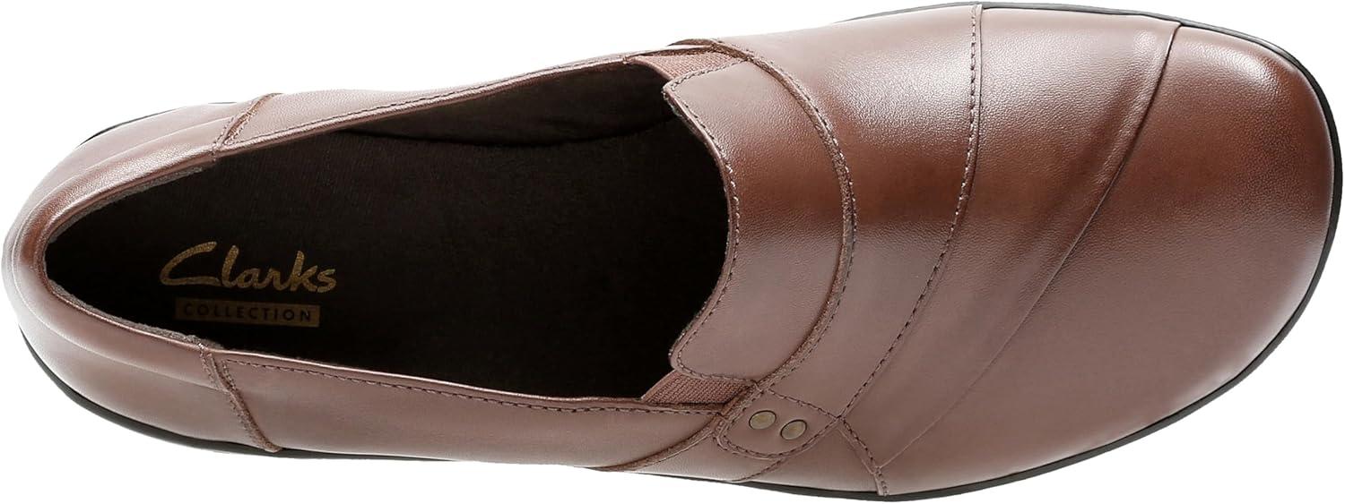 imageClarks Womens May MarigoldSlipOn LoaferDark Brown